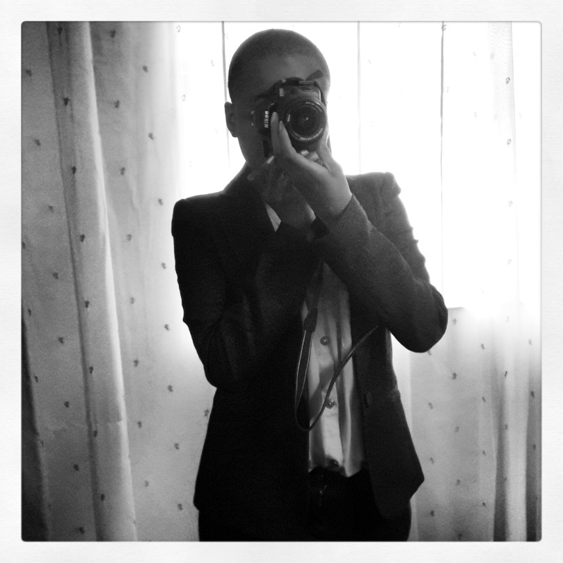 Early morning shoot at the Chinese Police Forum. Photo: Pheladi Sethusa