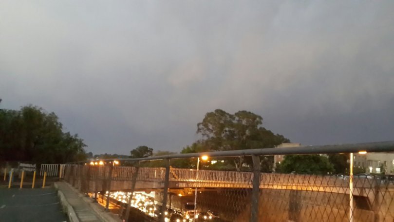 The sky after the afternoon rains. Photo: Pheladi Sethusa